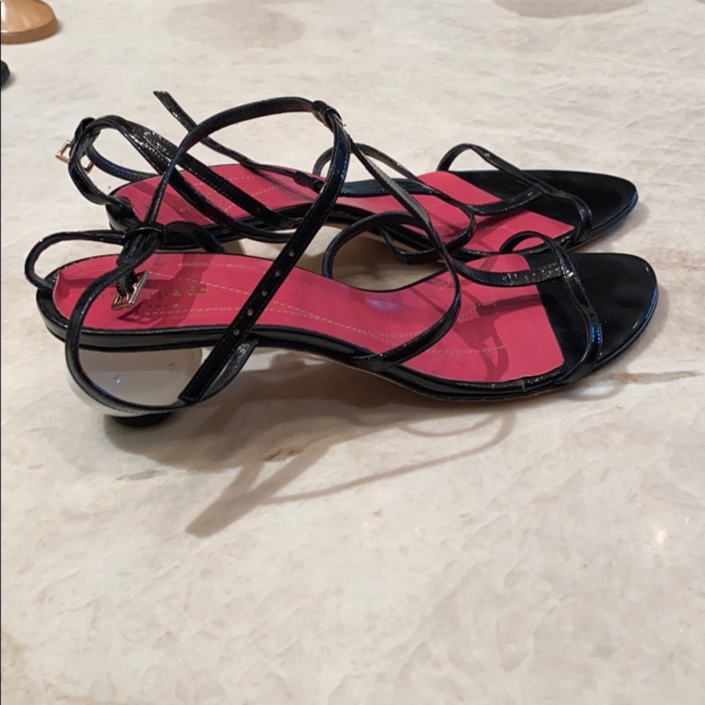 RARE Kate spade bubble heel strappy sandal